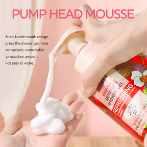 Gel Douche Moussant Hydratant Peau Soyeuse Blanchissant Nettoyant en Profondeur Nourrissant Mousse de Bain Bulle - Product Image 2