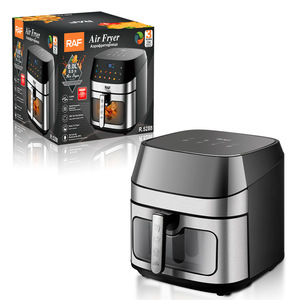 Raf Multifunctional 1700W Large Capacity 8L Touch Screen Smart Air Fryer Electric Without Oil Free Deep Digital Air Fryer - Product Image 1
