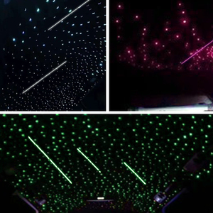 Sợi Quang Điều Khiển Sao Băng/Ứng Dụng 3W 12 Bóng <span class=keywords><strong>LED</strong></span> Hiệu Ứng Sao Băng Động Cơ + 12 Chiếc Cáp Quang Phát Sáng Đầu 0.75Mm * 12 Chiếc * 5M - Product Image 5