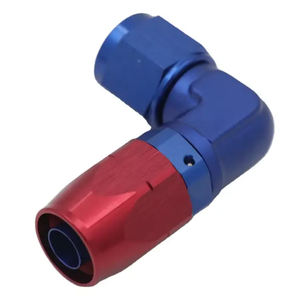 Durable Anodized Aluminum Hose <strong>Fittings</strong> Collection For Performance Vehicles Featuring Diverse Bends - Product Image 5