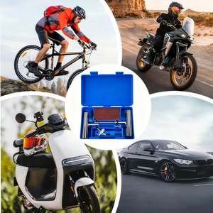 <span class=keywords><strong>Kit</strong></span> de réparation de pneus pour voiture, moto et véhicule électrique OLIVER, <span class=keywords><strong>kit</strong></span> de réparation d'urgence sous vide, acier ABS, <span class=keywords><strong>tubeless</strong></span> universel - Product Image 3