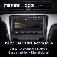 TEYES-Autoradio Vidéo CC3 Universel pour Volkswagen Bora Golf 6 Passat Scirocco Sharan Touran Amarok pour Skoda Octavia Fabia 2