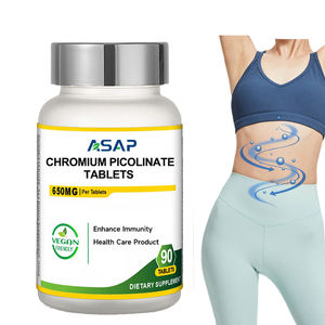 Comprimés de picolinate de chrome de supplément de capsule de picolinate de chrome de marque de distributeur d'OEM - Product Image 1