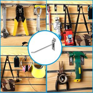 Gancho Metálico de Una Sola Línea para Colgar Ropa en Estantes de Supermercado - Product Image 4