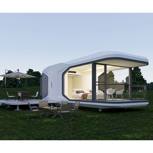 Capsules spatiales personnalisables pour l'hébergement et les campings, équipées d'un ensemble complet de meubles - Product Image 1