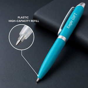 Stylo bille de luxe avec logo personnalisé, stylo publicitaire en métal écologique à bas prix - Product Image 6