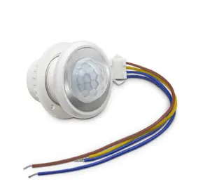 Mini détecteur de mouvement infrarouge PIR, interrupteur intelligent 110V 220V LED