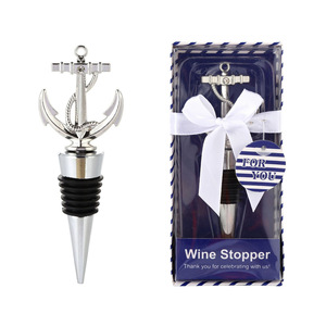 Anchor Wine Stopper Alloy <b>Sealing</b> Bottle Stopper For Weddings Parties Gifts - Product Image 2