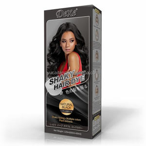 <span class=keywords><strong>Dexe</strong></span> Professionnel Crème Colorante Permanente pour Cheveux Gris à Usage Domestique pour Hommes et Femmes - Product Image 3