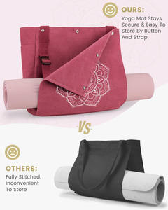 Free Sample Custom <b>Sport</b> Outdoor Handbag Zipper Waterproof Travel Tote Shoe Organizer Hot <b>Sale</b> Unisex Polyester Fitness Yoga <b>Bag</b> - Product Image 2