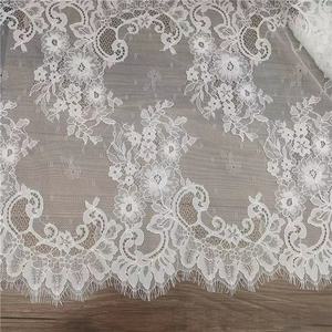 ผ้าลูกไม้ลายดอกไม้ Kalong Leifang ผ้าโปร่งเนื้อวอยล์ผสมสแปนเด็กซ์ ไนลอน ยืดหยุ่น สำหรับตัดเย็บชุดเดรส กระโปรง ของตกแต่งบ้าน กว้าง 5 นิ้วขึ้นไป - Product Image 6