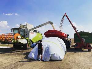 Beyaz ve siyah Panda filmi tarım plastik oksijen bariyeri silaj Bunker kapak 5mil ve 6mil silaj kaplama - Product Image 5