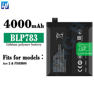 Telefon pil orijinal tam Mah BLP783 4000mAh orijinal lityum cep telefonu pil için OPPO Ace 2/PDHM00 - Product Image 2
