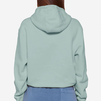 Sweat à capuche pour femme 6306, 100% coton, molleton chaud, coupe ample, épaules tombantes, style streetwear tendance