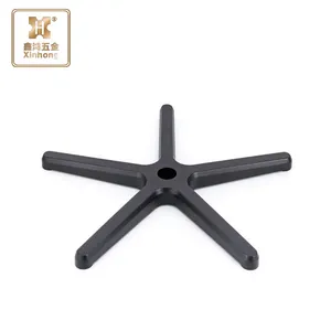 Manufacturer Customizes OEM Rotating Five Star Aluminum Die Casting CNC Machined Chair Base