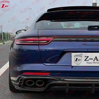 Z-ART Trockenes Carbon-Faser-Aerokit Windspoiler-Set für Porsche Panamera 971.1 2017-2021 Auto-Tuning-Teile