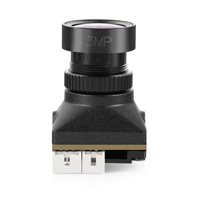 Caméra de vision nocturne générique 1800TVL en métal avec filtre 19 mm OSD réglable à faible latence pour module de modèle RC CN/GUA