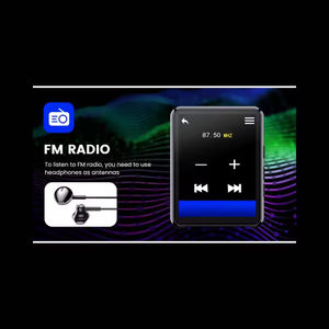 Reproductor MP3 Portátil con Pantalla Táctil de 2.4 Pulgadas, Sonido sin Pérdidas BT, Radio FM, Grabadora de Video, Uso para Estudiantes y Viajes, Directo de Fábrica - Product Image 3