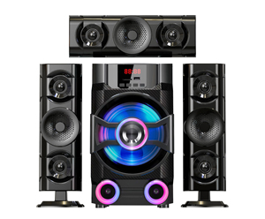 3.1 Kênh Cho Rạp Hát Tại Nhà Hệ Thống Loa Với V5.2 70W Đầu Ra USB/SD/FM Đài Phát Thanh RGB <span class=keywords><strong>LED</strong></span> Hiển Thị Điều Khiển Từ Xa - Product Image 2