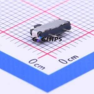 SSSS810701 Slide Switch SMD Switch Single Pole Double Throw Rectangle Pin Header SMD Tab 4.1mm - Product Image 1