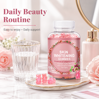 Meilleures Gommes de Compléments Beauté Collagène Biotine Glutathion pour Cheveux Peau Ongles – Dosage Quotidien Optimal en Forme de Bonbons pour Femmes