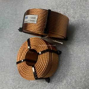 Bobine d'inductance Bevenbi Premium pour haut-parleur, enroulement concentrique, cuivre pur à 99,99 %, cuivre Tritec, 0,50 mm, 0,60 mm, 0,80 mm, 1 mH - Product Image 4