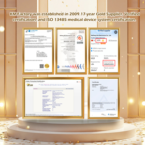 Weifang KM Electronics Co. Ltd Nouvelle version améliorée de l'épilateur laser à diode portable 808 nm, machine d'épilation avec analyseur de peau - Product Image 5