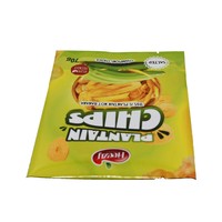 Bolsa OPP Personalizable de 70g con Sellado Trasero, Resistente a la Humedad, Impresa en Huecograbado, para Empaque de Rodajas de Plátano