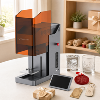 Machine de marquage laser UV 5W 355nm pour gravure 3D interne sur verre et cristal, 60x60x90mm, de bureau, pour la production de cadeaux de fêtes et événements