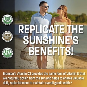 Cápsulas Blandas de Vitamina D3 de Alta Potencia 10000 UI, Marca Privada OEM/ODM, Apoya un Sistema Inmunológico Saludable, Ayuda a Mantener Huesos Fuertes - Product Image 4