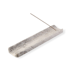 Porta Incenso in Marmo Naturale Multicolore su Misura, Lucidatura Fine per Esposizione in Galleria, Arredamento Casa, Decorazioni Artigianali - Product Image 6