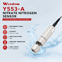 Capteur d'azote nitrique Y553-A pour la surveillance des processus de nitrification et de denitrification, absorption UV profonde 0-50 mg/L, RS485 MODBUS