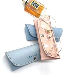 Boîte de rangement pour lunettes de soleil rectangulaires de luxe personnalisées avec logo d'usine <span class=keywords><strong>Zge</strong></span> 33gd, fermeture magnétique, étuis souples, écologiques, tendance - Product Image 1