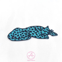 Patchs à repasser pour animaux Patchs de motard brodé pour chevaux Patch de broderie thermocollant Accessoire de vêtement Personnalisation