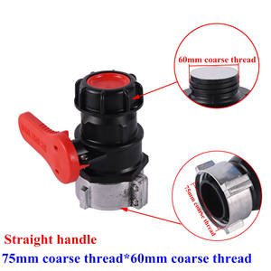 Connecteur de Valve de réservoir d'<span class=keywords><strong>eau</strong></span> IBC 75mm DN50 tonnes baril <span class=keywords><strong>adaptateur</strong></span> de tuyau d'<span class=keywords><strong>eau</strong></span> résistant aux acides et aux alcalis - Product Image 3