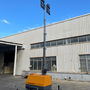 Fabrika Satışı 1000W LED Işık Kulesi Güneş Paneli/Motor Çekirdek Parçası ile Verimli Yol Çalışmaları için - Product Image 4