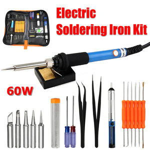 Juego de soldador de temperatura ajustable con puntas y herramientas para reparación y soldadura - Product Image 2