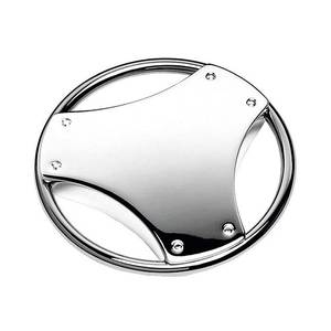 Llavero Metálico con Diseño Circular y Acabado Pulido - Product Image 1