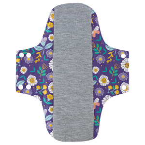 In Kỹ Thuật Số Chống-Điểm Trượt Vải Nữ Tính Kinh Nguyệt Hữu Cơ Tái Sử Dụng Vệ Sinh Thời Gian Miếng Đệm Có Thể Giặt Graphene Lót - Product Image 3