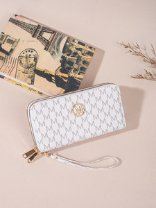 Luxury Designers Women's Long Wallet Double Zipper Clutch Bag Multi-Card Holder <b>Phone</b> Pouch Stylish Wristlet for Ladies - Product Image 5