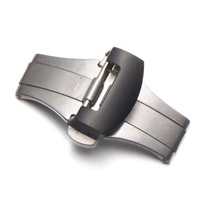 Hebilla de reloj de gama alta Reemplazo de acero inoxidable 304L Cierre de reloj de mariposa para <span class=keywords><strong>Panera</strong></span> 20mm 22mm - Product Image 3