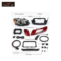 Kit complet de phares LED TR pour Benz V-Class Vito W447 2016-2023, mise à niveau vers des phares avant AMG modifiés, jaune ambre, blanc, DRL