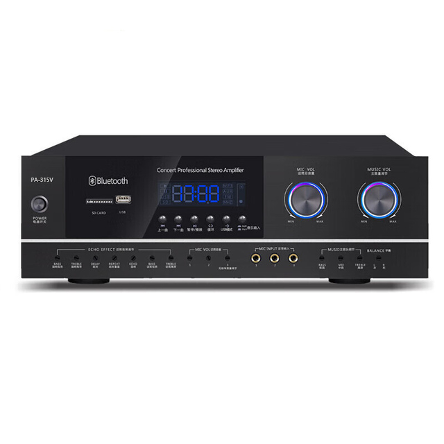 Hot Selling KTV amplifier optical fiber coaxial high-power air defense household