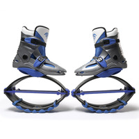 TFanJump livraison gratuite chaussures de sport pour enfants gris bleu blanc chaussures de saut avec rebond pour la course et l'exercice de gymnastique