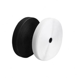 Custom 0.75\" Nylon Soft <b>Adhesive</b> Tape Heat Resistant <b>Hook</b> and Loop Strap for Shoes Bags Garments Cable Ties - Product Image 3