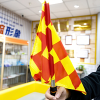 Drapeaux à agiter à la main, drapeaux de course, drapeaux personnalisés imprimés, drapeaux à main pour commandes en gros en usine pour les événements de football internationaux et les zones des supporters