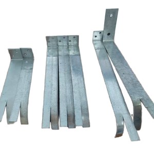 Encofrado de hormigón Materiales de construcción de metal Perforado SS304/Gi Metal Ss Block Wall Tie 200mm Brick Work Refuerzo Tie - Product Image 1