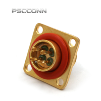 PSCCONN MX-Serie MX12 MX15 MX23 MX33 4 8 12 55 Pin Vakuumhermetischer Luftfahrtstecker Glasgesinterte Buchse Rundsteckverbinder