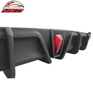 Diffuseur arrière pour Toyota Camry 2018-2024 LE XLE avec éclairage LED - Noir mat, kit carrosserie de haute qualité - Product Image 6