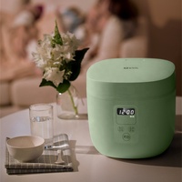 Cuisinière à riz électrique multifonctionnelle Ankale Mini, modèle 2024, vente chaude, noire, portable